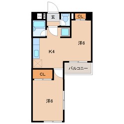 金池ターミナル 徒歩3分 3階の物件間取画像